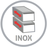 inox schuladen grau