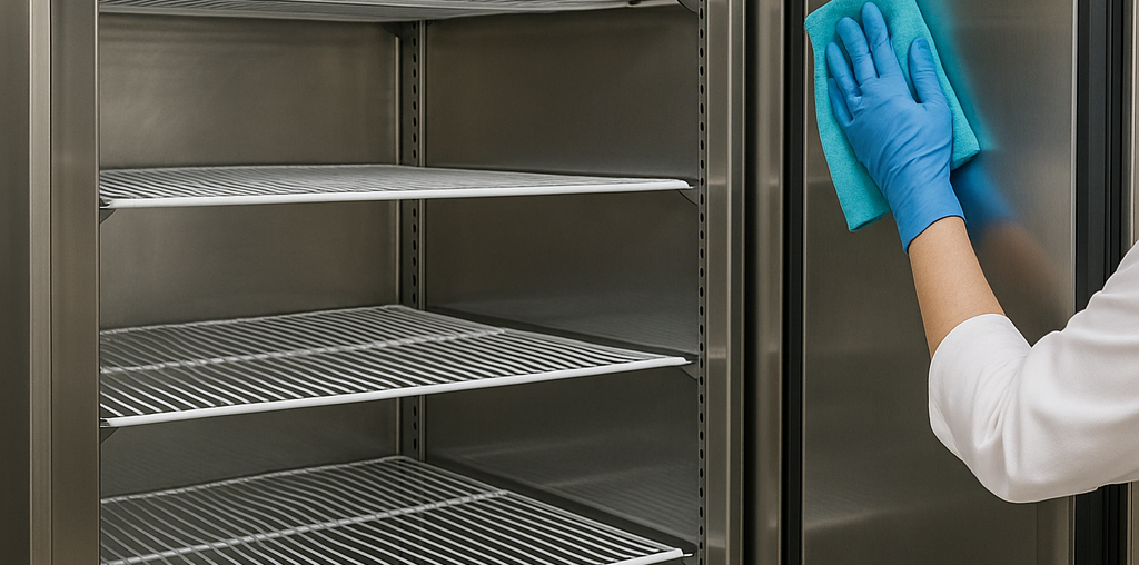 Kühlschrank richtig reinigen: Hygiene und Pflege von Kühlgeräten in der Gastronomie