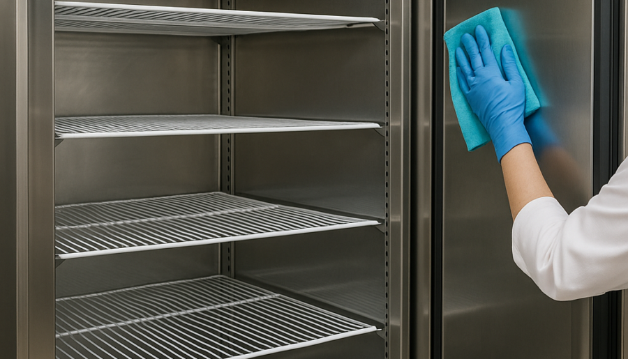 Kühlschrank richtig reinigen: Hygiene und Pflege von Kühlgeräten in der Gastronomie